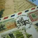 10 pcs DIY Scrapbooking Retro Style Paper Stickers Album Diary Craft Decora W0Q6