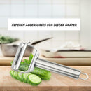 Stainless Steel Peeler Vegetable Cucumber Planing Grater Kitchen Accessory