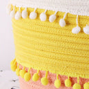 Foldable Nordic Style Environmentally Friendly Material Cotton Thread Laund