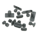 10PCS Car Body Hammer Glue Puller Tabs Lifter Paintless Dent Repair Tool Kit