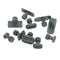 10PCS Car Body Hammer Glue Puller Tabs Lifter Paintless Dent Repair Tool Kit