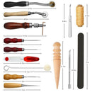 31 Pcs Leather Sewing Tools Diy Leather Craft Tools Hand Stitching Tool Set