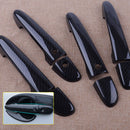 8pcs LHD Exterior Door Handle Trim Cover Molding Fit For Mazda CX-5 2013-2017
