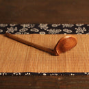Japanese 7" Handcrafted Wood Bamboo Soup Spoon Ramen Ladle Kitchen Tool