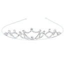 Princess Crown with Rhinestones for Married damsel Honor hair clasp