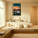 Full Round drill 5D DIY Diamond embroidery Sunset Beach Diamond Painting Cr