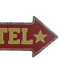 Metal Tin Sign US Route 66 MOTEL Shop Garage Retro Wall Poster Pub Cafe ART