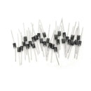 Set of 100 Set of 8 Values Rectifier diodes Bag Assortment Kit for Arduino B9T8