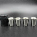 70ml 4pcs/Set Southern Railways Stainless Steel Tumblers/Cups--Hot/Cold New H5Q8