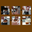 58Mm Espresso Coffee Tamper With 12 Oz Frothing Pitcher Barista Style Ameri