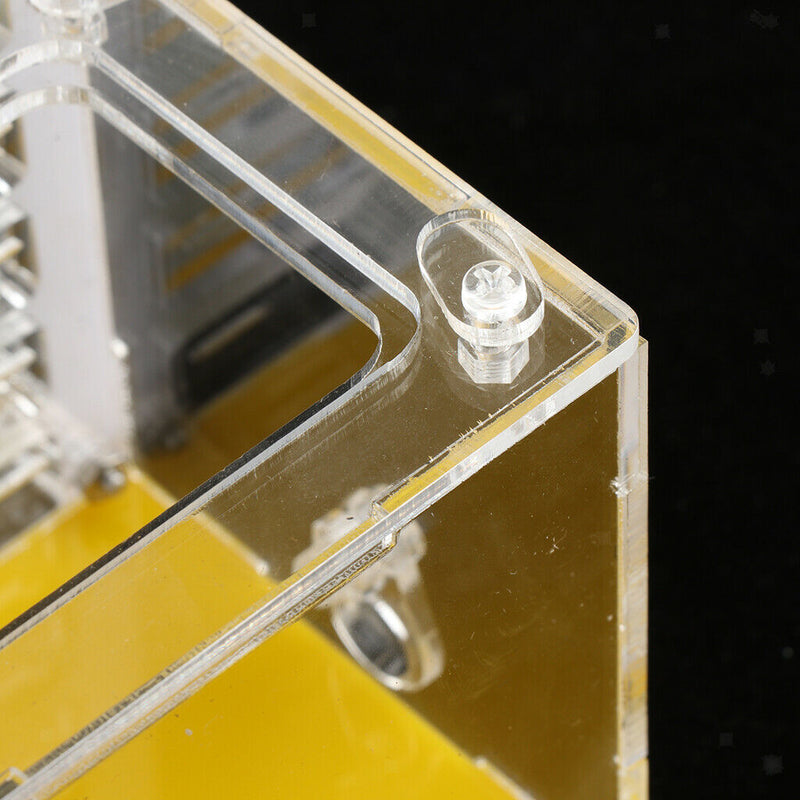 Formicarium Acrylic Transparent Feeding Breeding Box - Allows Study of
