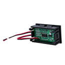 2 Wire Blue DC 4.5-30V LED Panel digital display Voltage Meter Voltmeter A6S1