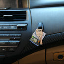 3 PCs Convenient Vehicle Hangers Auto Car Bag Hook Holder Black