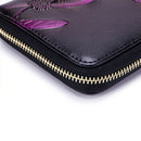 Women'S Elegant Floral Leather Wallet Fashion Long Ladies Clutch Bag Multi- C6I8
