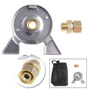 Outdoor Hiking Stove Burning Adapter Furnace Stove Connector Converter Gas Tank