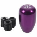 Universal Car 5 Speed Aluminum Shift Knob Manual Gear Stick Shifter Purple J3N7