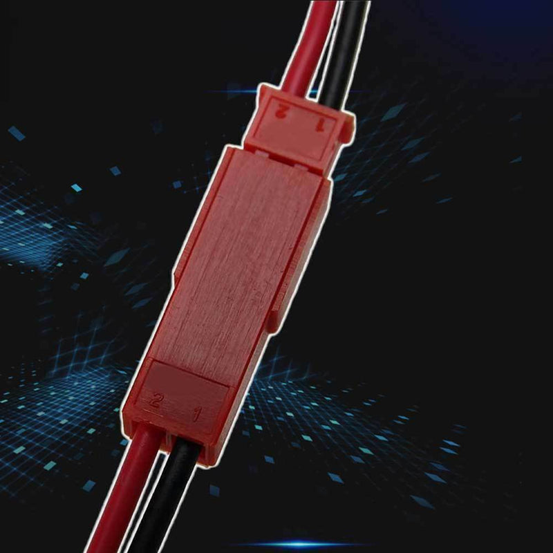 H1 10 Pairs 100mm JST Connector Plug Cable Male+Female for RC Battery X2H6 Q4S6