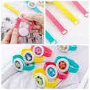 1Pcs Mosquito Repellent Watch Bracelet Anti Insect Wrist Free Repeller Band G4N2