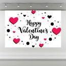 Happy Valentines Day Background Heart Photography Backdrop Wedding Decor A