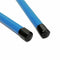 2 Pieces Drum Brushes Sticks Bamboo Rods Percussion Instrument Accessory Bl
