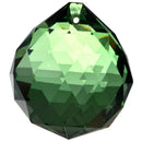 40mm Feng Shui Crystal ball - Green M1B4