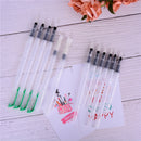 6x Refillable Water Color Soft Painting Brush Marker Watercolour Drawing Pens  Z