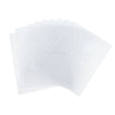 10x Currency Paper Money Bill Holder Protectors 2-Pockets for Stamp Currency