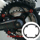 Bike Sprocket Protection Chain Wheel Crankset Cap Cover Ring 4hole Durable R6M0