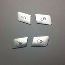 4Pcs Car Door Unlock Buttons Sequins Decoration Cover Trim For Mercedes Ben