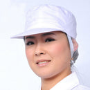 HOT1X PolyCotton Catering Baker Kitchen Cook Chef Hat Costume Snood Cap White JR