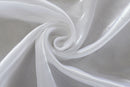 100x200cm Tulle Door Window Curtain Drape Panel Sheer Valance Divider White