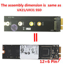 M.2 (NGFF) SSD to 18 Pin SSD Adapter for Asus UX31 UX21 Zenbook