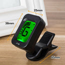 LED Clip-on Electronic Digital Guitar Tuner Chromatic Bass Violin Ukulele Tuner