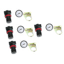 4x PRO Pneumatic Regulator And Mini Air Filter Oil