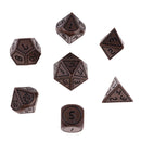 7Pcs/Set    DND RPG MTG Board Game Polyhedral Dice 02