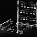 Acrylic Earrings Ear Studs Necklace Jewelry Display Rack Stand Organizer Je L6I6