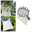 Fruit Picker Head Harvest Basket Elastic Bag Fruit Picking Tools Dia 16cm