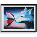 5D DIY Full Drill Diamond Painting Fox Embroidery Mosaic Craft Kits Decor