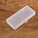 Small Plastic Clear Transparent Storage Collection Container Box Case