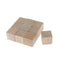 5cm Wooden Cubes, 10pcs Unfinished Square Wood Blocks for Kids Math Teaching,