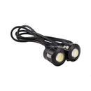 2pcs LED Eagle Eye Backup Light Fog Driving Lamp Car Motorcycle White