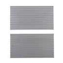 2 Pack 100*55*6mm Cooling Fin, Aluminum Heat Sink Radiator for CPU RAM IC LED
