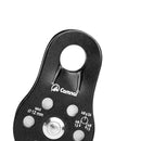 Arborist Rock Climbing Tree Caving 8-12mm Rope Grab Protect Belay Pulley Black