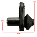Car AUTO Interior Door Courtesy Light Lamp Switch Button Part Black Universal