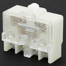 AC380V DC220V 5 Amp Button Actuator 4 Terminals Limit Switch