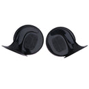 One Pair12V120DB Loud Car Dual-tone Snail Electric Air Horn Siren Universal A