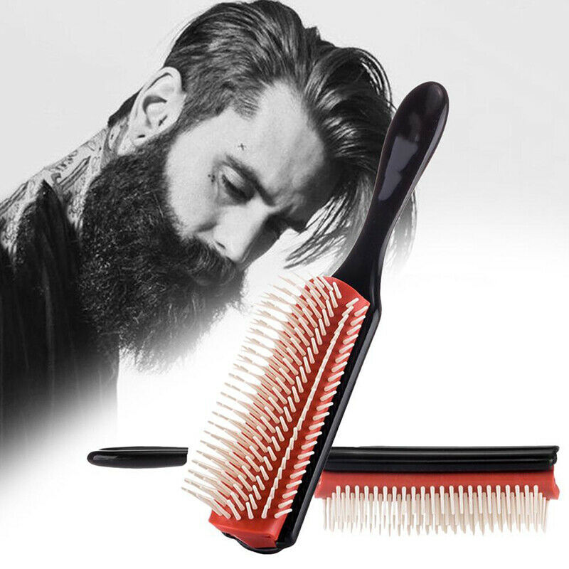 21cm Hair Styling Brush Wheat Straw Detangle Hairbrush Hair Straight Massage Hn