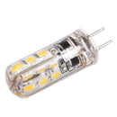 G4 LED Spot light Bulb Lamp 1.5W 24 SMD 3014 Warm White 12V DC