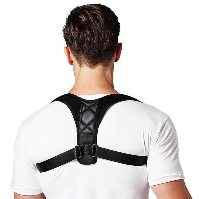 Back Posture Correction Shoulder Corrector Support Brace Belt Men Women3C