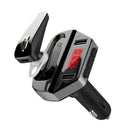 Bluetooth Dual USB Car Charger MP3 Player FM Transmitter w/Wireless Headset